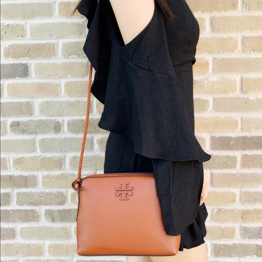 Gaby’sBags💕NWT Tory Burch Leather CrossBody - Picture 3 of 4